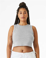 BELLA + CANVAS - Women's Micro Rib Muscle Crop Tank