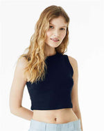 BELLA + CANVAS - Women's Micro Rib Muscle Crop Tank