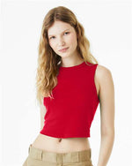 BELLA + CANVAS - Women's Micro Rib Muscle Crop Tank