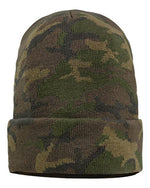 Sportsman - 12" Solid Cuffed Beanie