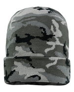 Sportsman - 12" Solid Cuffed Beanie