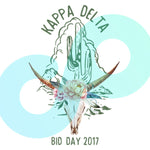 Bid Day Skull Flowers