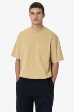 Los Angeles Apparel Oversized Short Sleeve High Mockneck T-Shirt