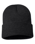 Sportsman - 12" Solid Cuffed Beanie