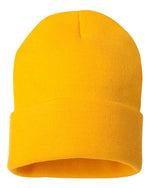 Sportsman - 12" Solid Cuffed Beanie