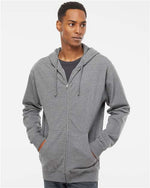 Independent Trading Company - Midweight Full-Zip Hooded Sweatshirt