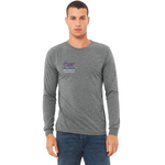 NYU Langone Premium Unisex Triblend Long Sleeve Tee