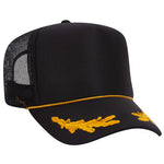 OTTO CAP 5 Panel High Crown Mesh Back Trucker Hat