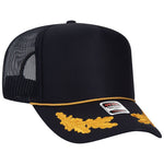 OTTO CAP 5 Panel High Crown Mesh Back Trucker Hat