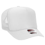 OTTO CAP 5 Panel High Crown Mesh Back Trucker Hat