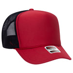 OTTO CAP 5 Panel High Crown Mesh Back Trucker Hat