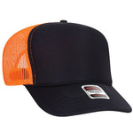 OTTO CAP 5 Panel High Crown Mesh Back Trucker Hat