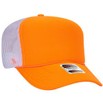 OTTO CAP 5 Panel High Crown Mesh Back Trucker Hat