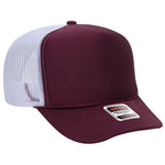 OTTO CAP 5 Panel High Crown Mesh Back Trucker Hat