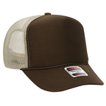 OTTO CAP 5 Panel High Crown Mesh Back Trucker Hat