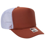 OTTO CAP 5 Panel High Crown Mesh Back Trucker Hat