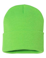 Sportsman - 12" Solid Cuffed Beanie