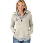 Mount Sinai Ladies Charles River Heathered Fleece Jacket