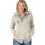 NYU Langone Ladies Charles River Heathered Fleece Jacket