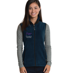 NYU Langone Ladies Charles River Ridgeline Fleece Vest