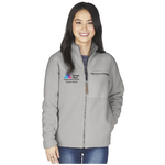 Mount Sinai Ladies Charles River Jamestown Fuzzy Fleece Jacket