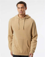 Independent Trading Company Midweight Pigment-Dyed Hooded Sweatshirt