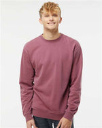 Independent Trading Company - Midweight Pigment-Dyed Crewneck Sweatshirt