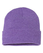 Sportsman - 12" Solid Cuffed Beanie