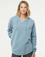 Independent Trading Company - Women’s Lightweight California Wave Wash Hooded Sweatshirt