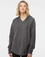 Independent Trading Company - Women’s Lightweight California Wave Wash Hooded Sweatshirt