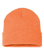 Sportsman - 12" Solid Cuffed Beanie