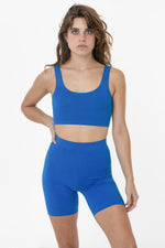 Los Angeles Apparel Cotton Spandex Tank Crop Top