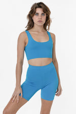 Los Angeles Apparel Cotton Spandex Tank Crop Top