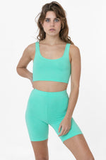 Los Angeles Apparel Cotton Spandex Tank Crop Top