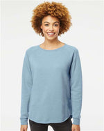 Independent Trading Company - Women's California Wave Wash Crewneck Sweatshirt