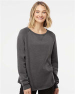 Independent Trading Company - Women's California Wave Wash Crewneck Sweatshirt