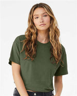 BELLA + CANVAS - Women's Jersey Crop Tee