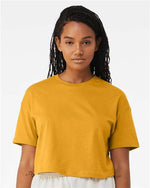 BELLA + CANVAS - Women's Jersey Crop Tee