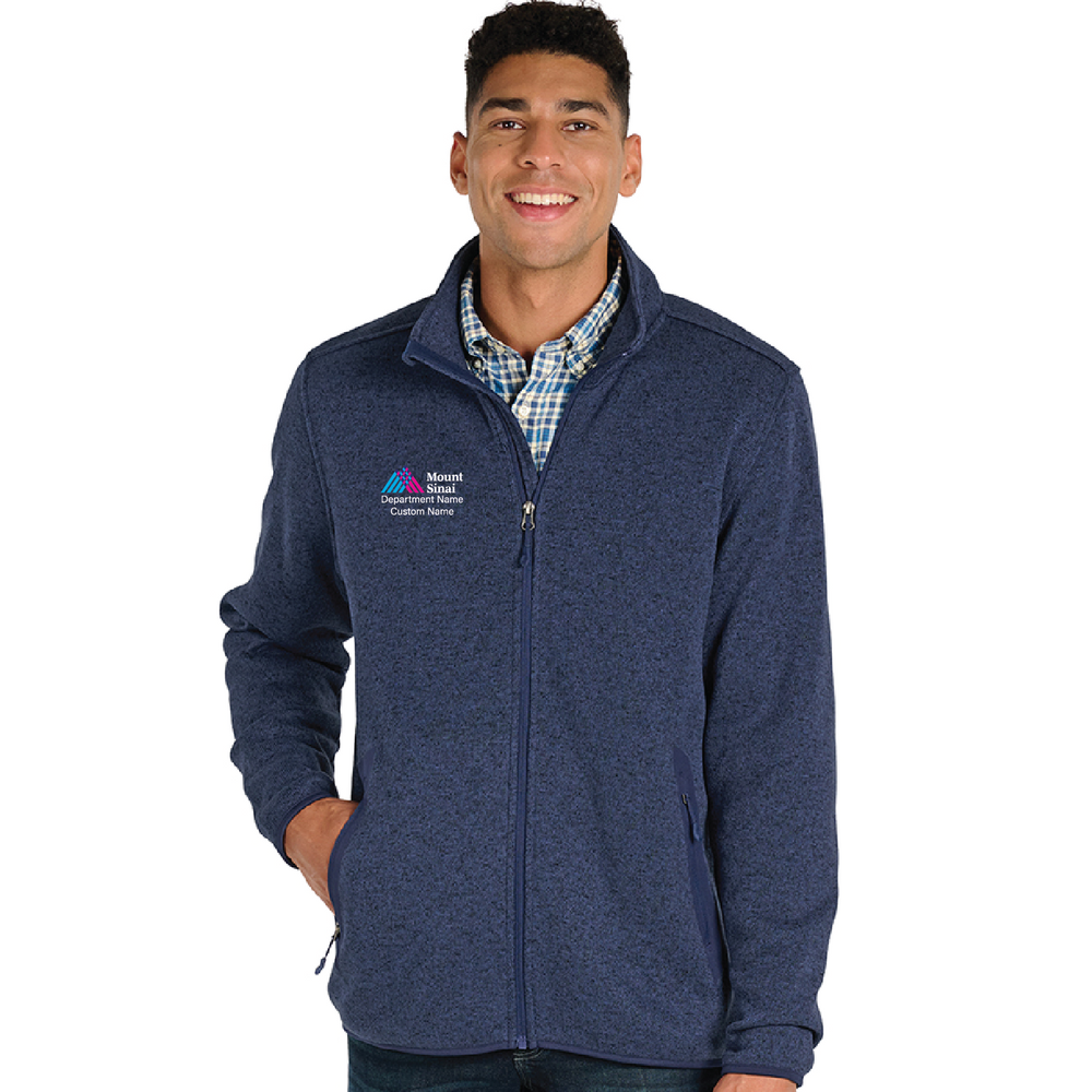 Mount Sinai Men's Charles River Heathered Fleece Jacket – Clothes On