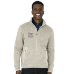 NYU Langone Men's Charles River Heathered Fleece Jacket