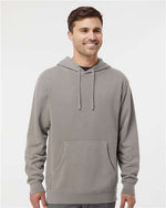 Independent Trading Company Midweight Pigment-Dyed Hooded Sweatshirt