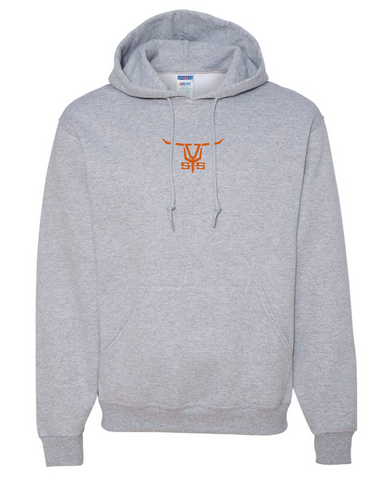 Silver Spurs Embroidered Hoodie