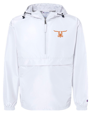 Silver Spurs Embroidered Champion Windbreaker