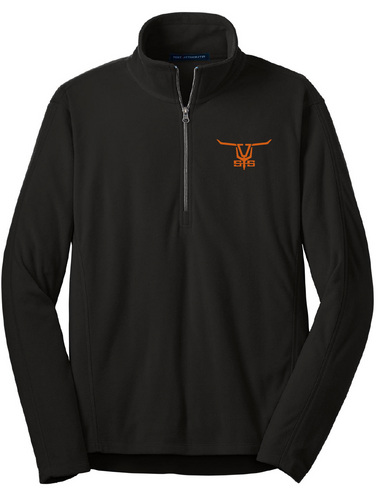 Silver Spurs Embroidered Microfleece 1/4 Zip