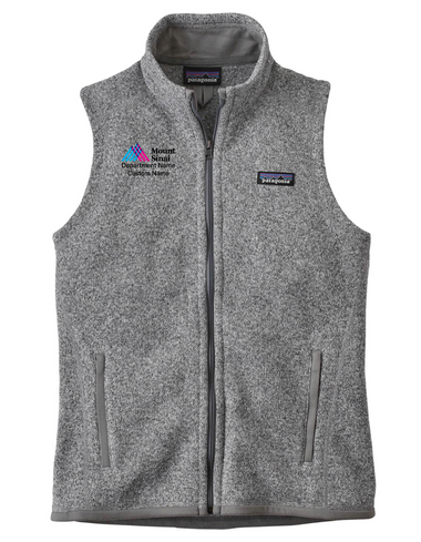 Mount Sinai Ladies Patagonia Better Sweater Vest