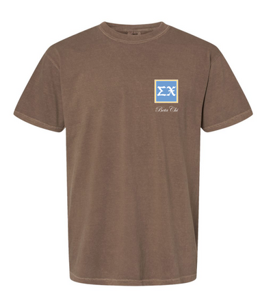 Emory Sig Chi Fall 2024 Comfort Colors T Shirt