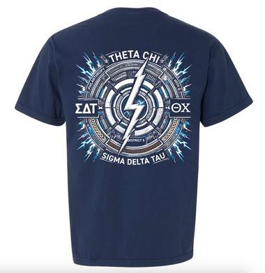 SDT-Theta Chi URI Philanthropy Week 2024 Comfort Colors Pocket Tee