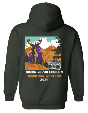 University of Delaware SAE Mountain Weekend 2024 Hoodie