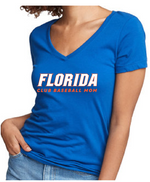 Florida Club Baseball Mom V-Neck