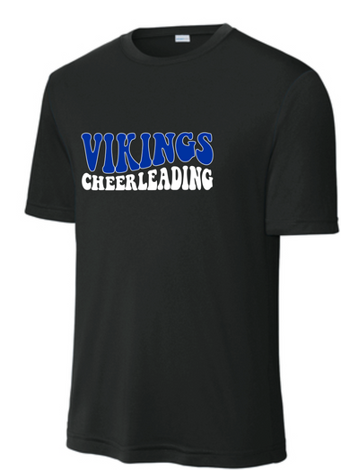 NAHS Vikings Cheerleading Groovy Performance Tee